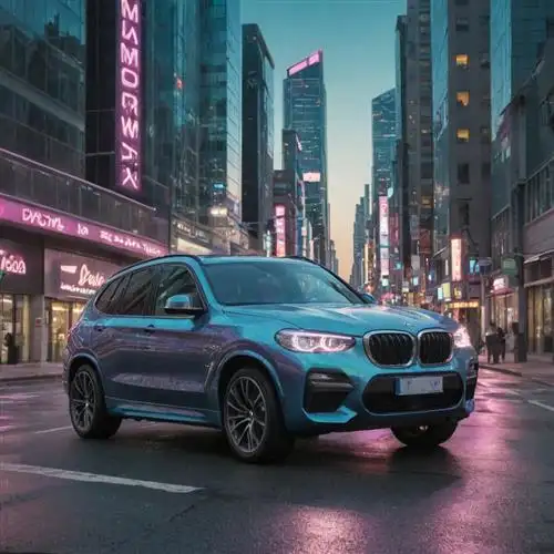 BMW X3 - The BMW X3's Sculpted Bodywork and Sleek Silhouette